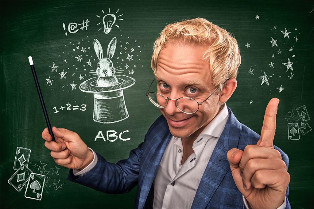 Affiche van De betoverde klas | 11.00 uur
